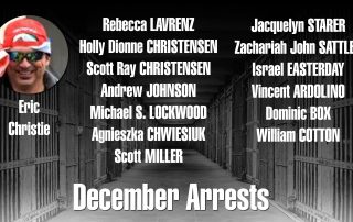 December arrests
