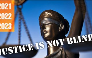 Justice is not blinds