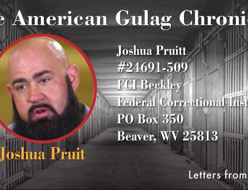 LETTERS FROM PRISON: JOSUA PRUITT 050123