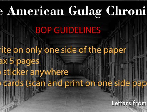 Bureau of Prisons Mail Guidelines