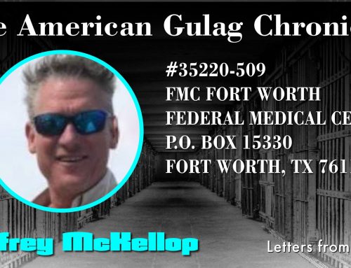 LETTERS FROM PRISON: JEFF MCKELLOP October 2023