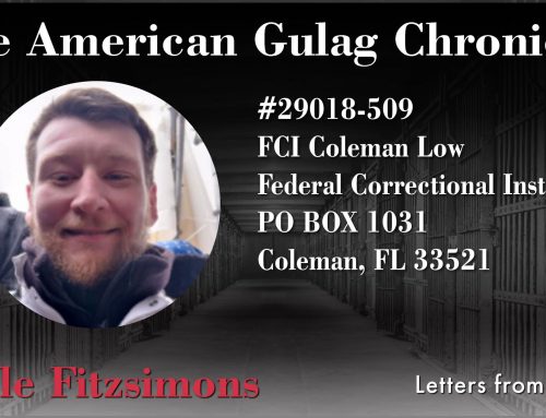 LETTERS FROM PRISON: KYLE FITZSIMONS 061123