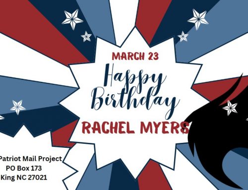 March Belated Birthday – Rachel Meyers