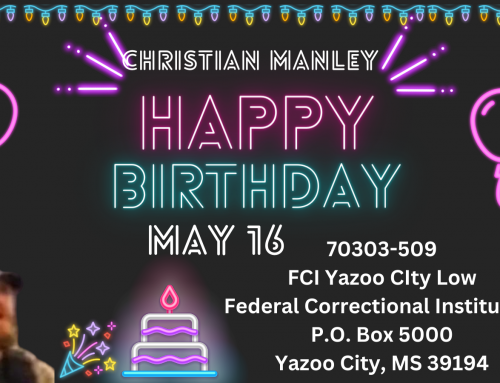 May Birthday – Christian Manley