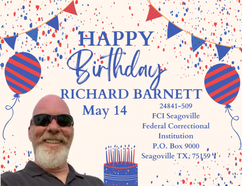 May Birthday – Richard Barnett