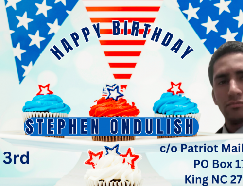 May Birthday – Stephen Ondulich