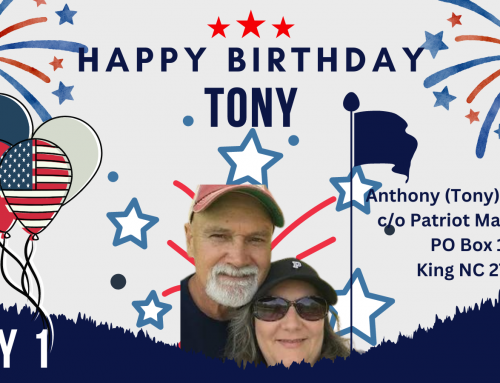July Birthday – Anthony (Tony) Griffith Sr