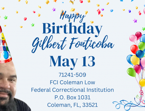 May Birthday – Gilbert Fonticoba